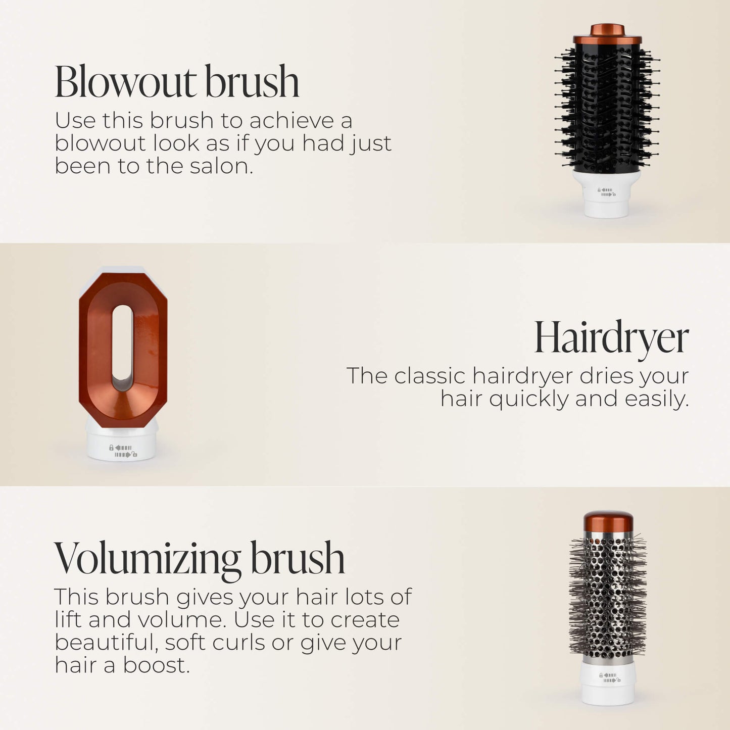 Comforth AirPro™ - 6-in-1 Hair Dryer
