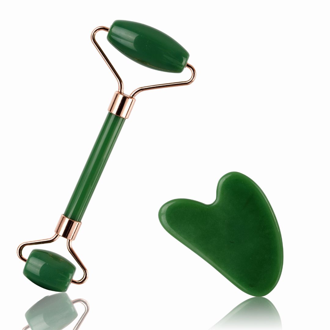 Gua Sha Set with facial roller