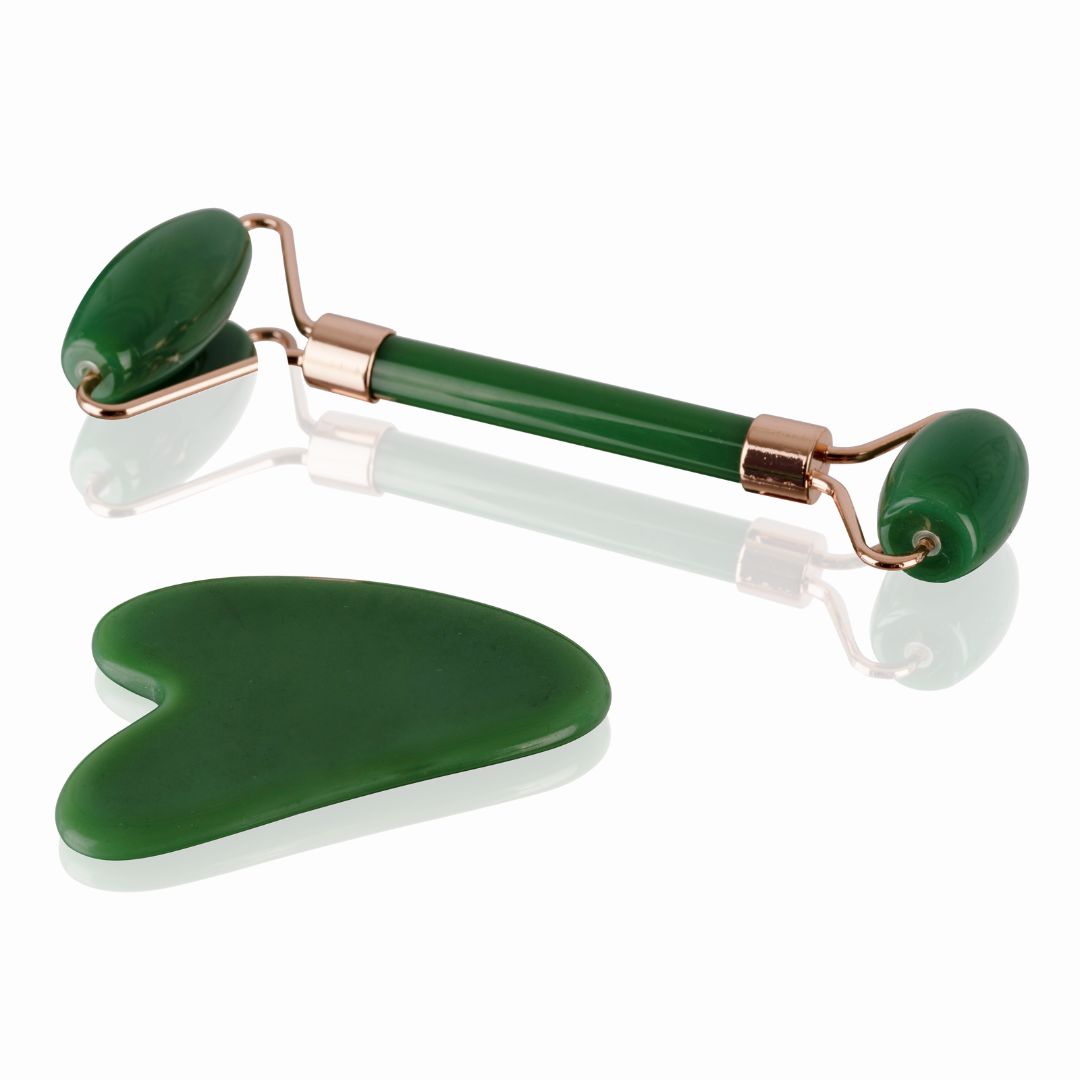 Gua Sha Set with facial roller