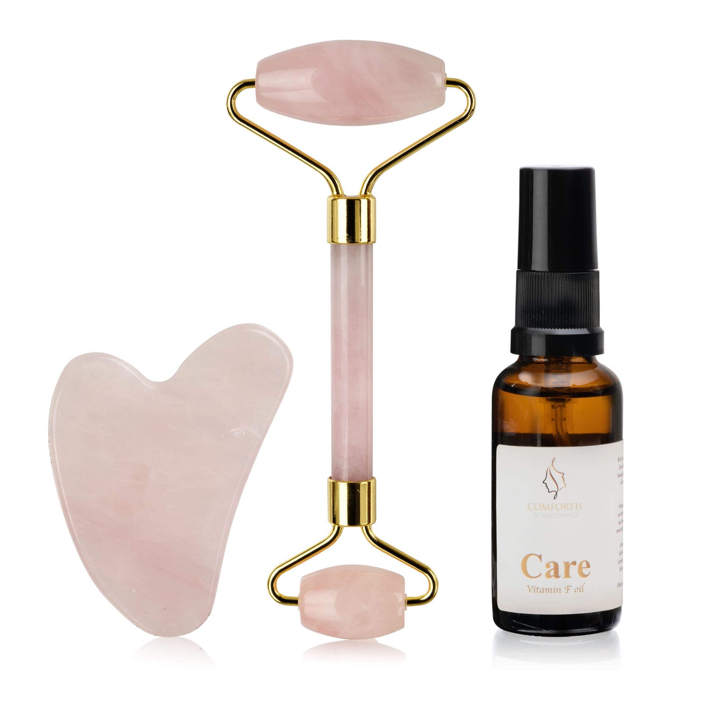 Gua Sha Set + Vitamin F Oil